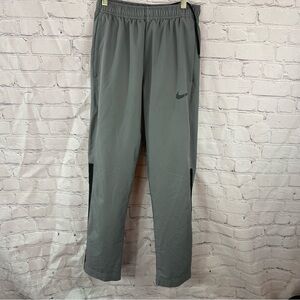 Nike Men's Charcoal track pants mens small dri-fit streetwear activewear workout